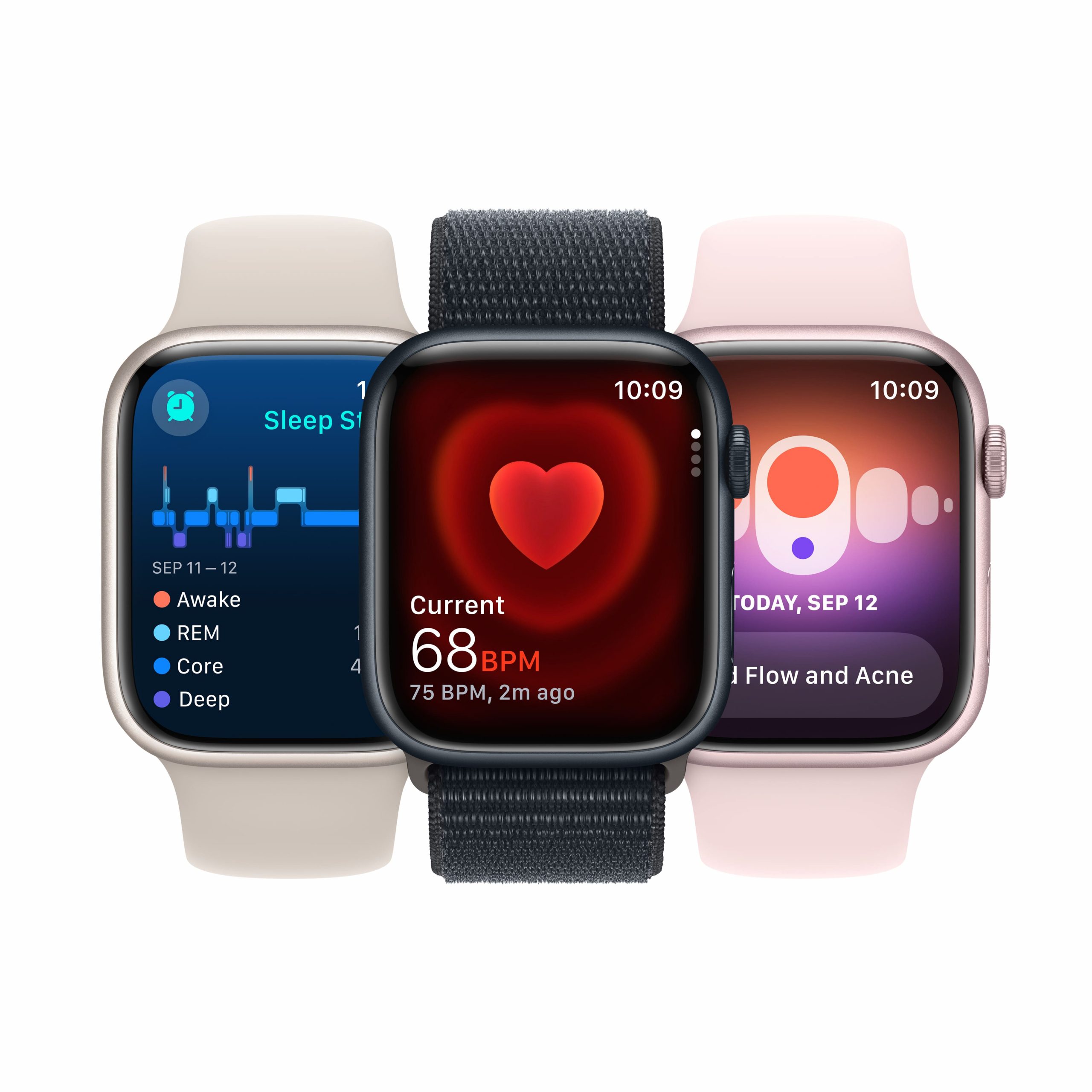 Apple Watch Series 9 Silver Stainless Steel Case with Silver